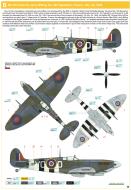 Asisbiz Spitfire LFIXc RCAF 401Sqn YOD Jerry Billing ML135 France July 1944 profile by Eduard 0B